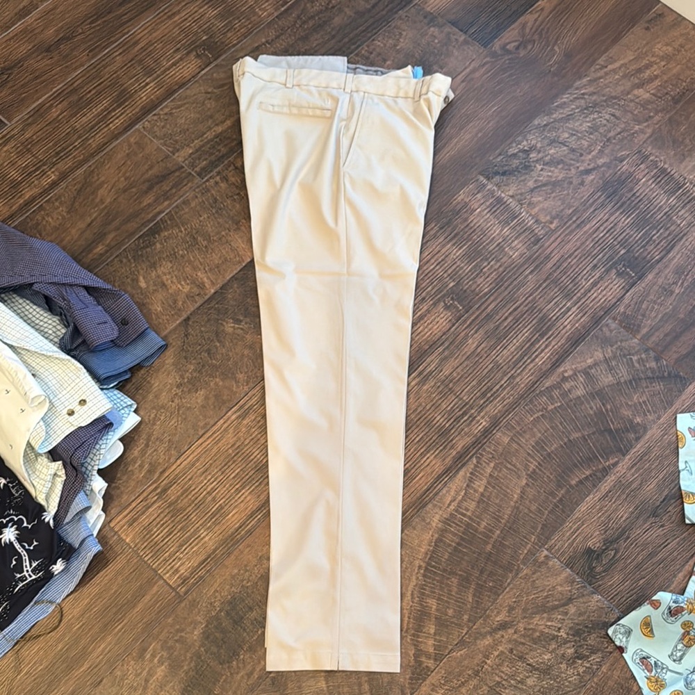 Walter Hagen Tan Chinos Classic Cotton-Blend